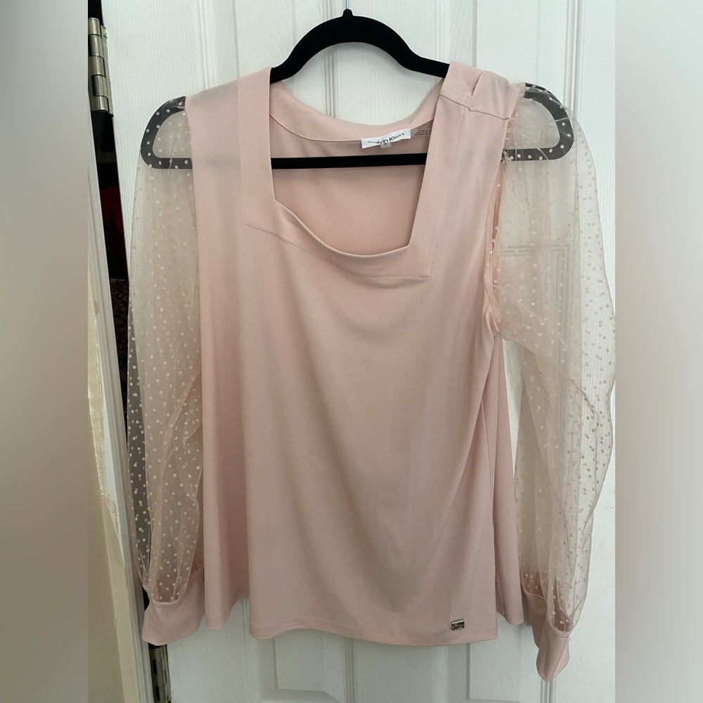 Calvin Klein long sleeve top size M